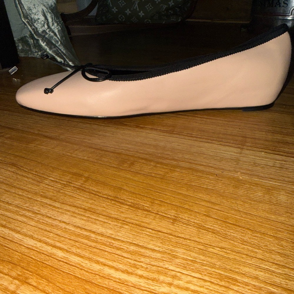 New M. Gemi The Danza Ballet Italian Calfskin Hidden Wedge Flat Shoes Size 11 - Picture 3 of 7